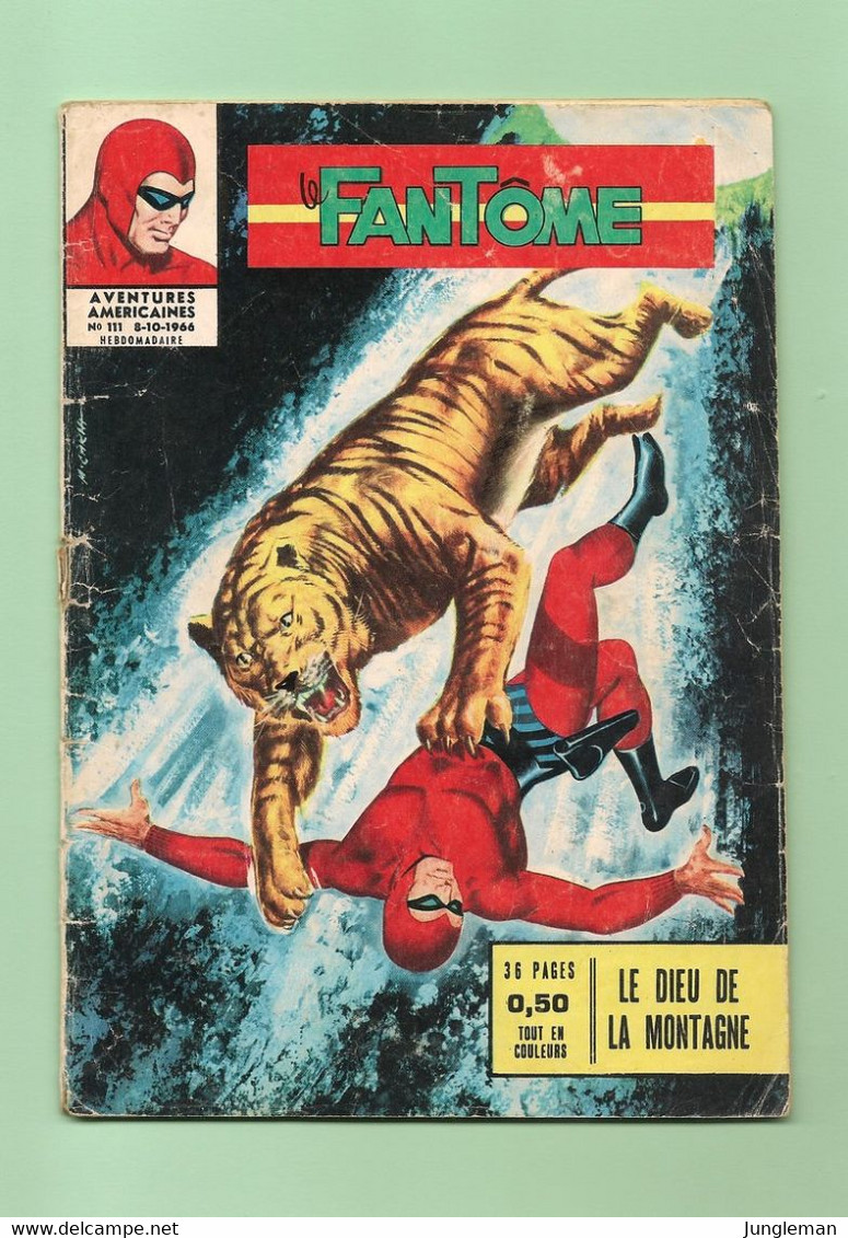 Le Fantôme N° 111 - Hebdomadaire D'Octobre 1966 - Editions Des Remparts - BE - Phantom