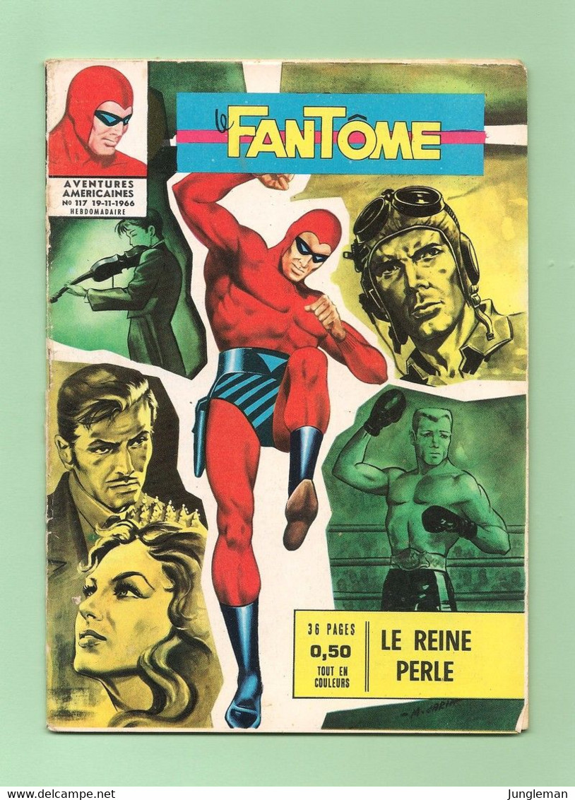 Le Fantôme N° 117 - Hebdomadaire De Novembre 1966 - Editions Des Remparts - BE - Phantom