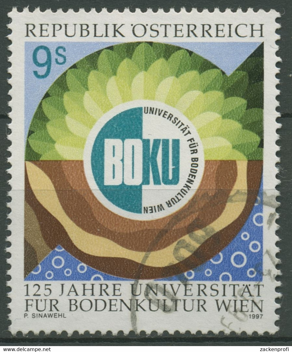 Österreich 1997 Universität Für Bodenkultur Wien 2230 Gestempelt - Gebraucht