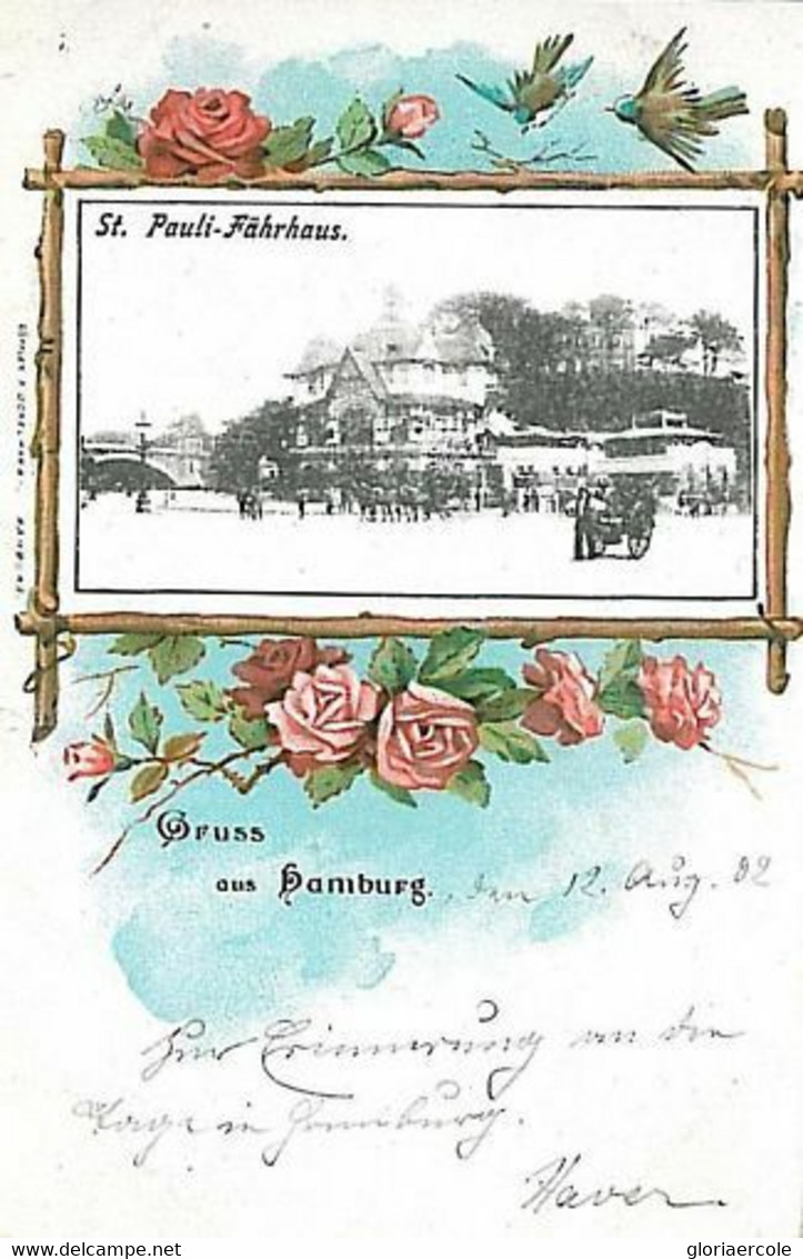 11579 -  Ansichtskarten  VINTAGE POSTCARD -  Deutschland -  Gruss Aus HAMBURG - Zerbst