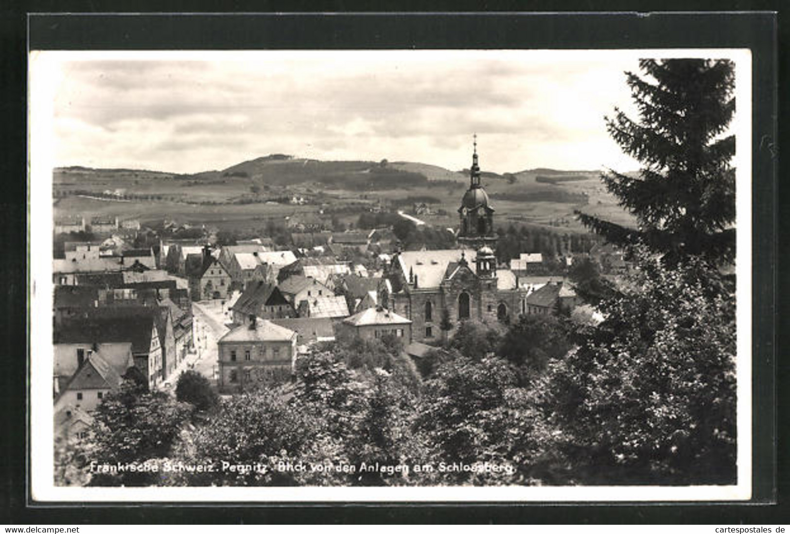 AK Pegnitz, Blick Von Den Anlagen Am Schlossberg - Pegnitz