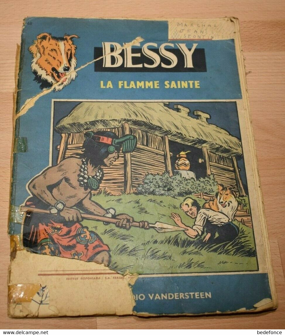 Bessy - 48 - La Flamme Sainte - Du Studio Vandersteen - Eo - Bessy