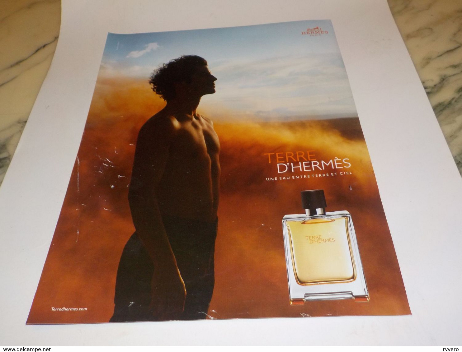 PUBLICITE  PARFUM TERRE DE HERMES 2011 - Non Classés