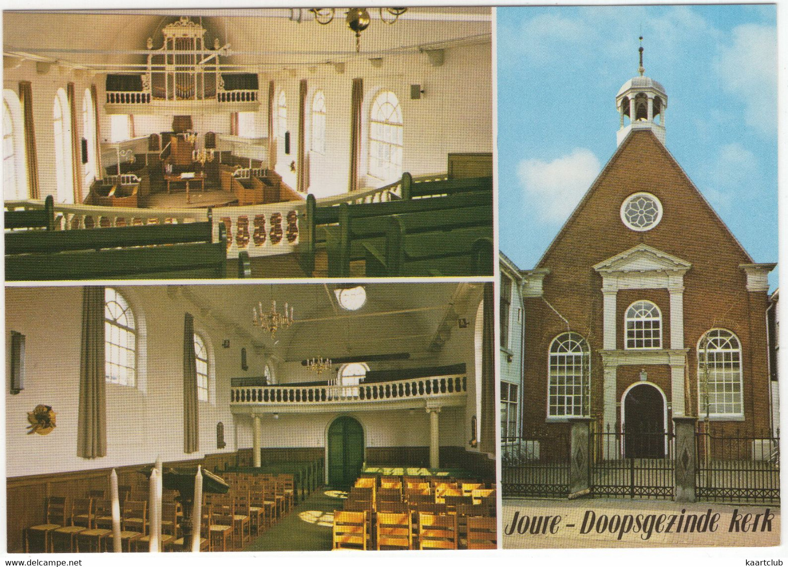 Joure - Doopsgezinde Kerk : Van Dam Orgel (1824) - (Friesland, Holland) - ORGEL / ORGUE / ORGAN - Joure