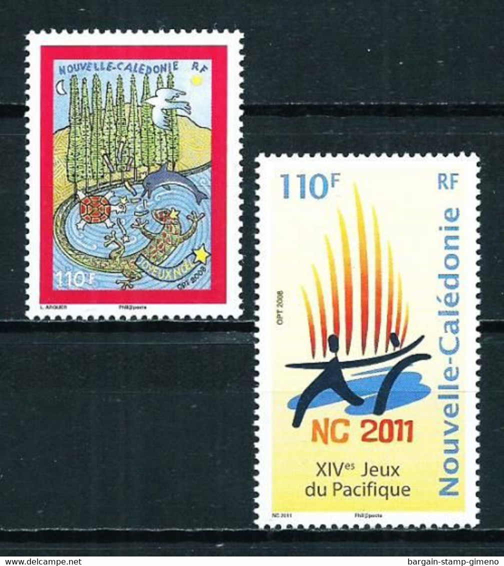 Nueva Caledonia Nº 1059-1060 Nuevo - Nuovi