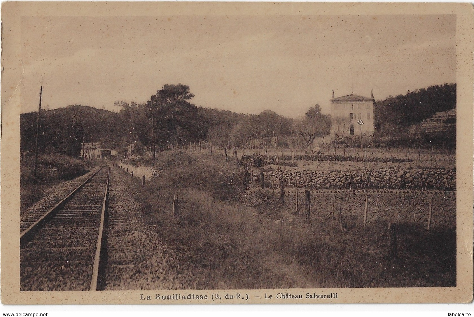 BOUCHES DU RHONE 13.LA BOUILLADISSE  LE CHATEAU SALVARELLI - La Bouilladisse