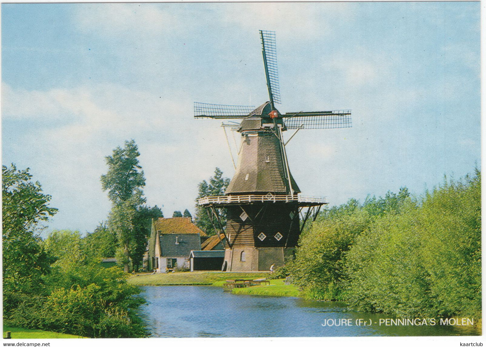 Joure (Fr.) - Penninga's Molen - (Friesland, Holland) - (Moulin à Vent, Mühle, Windmill, Windmolen) - Joure