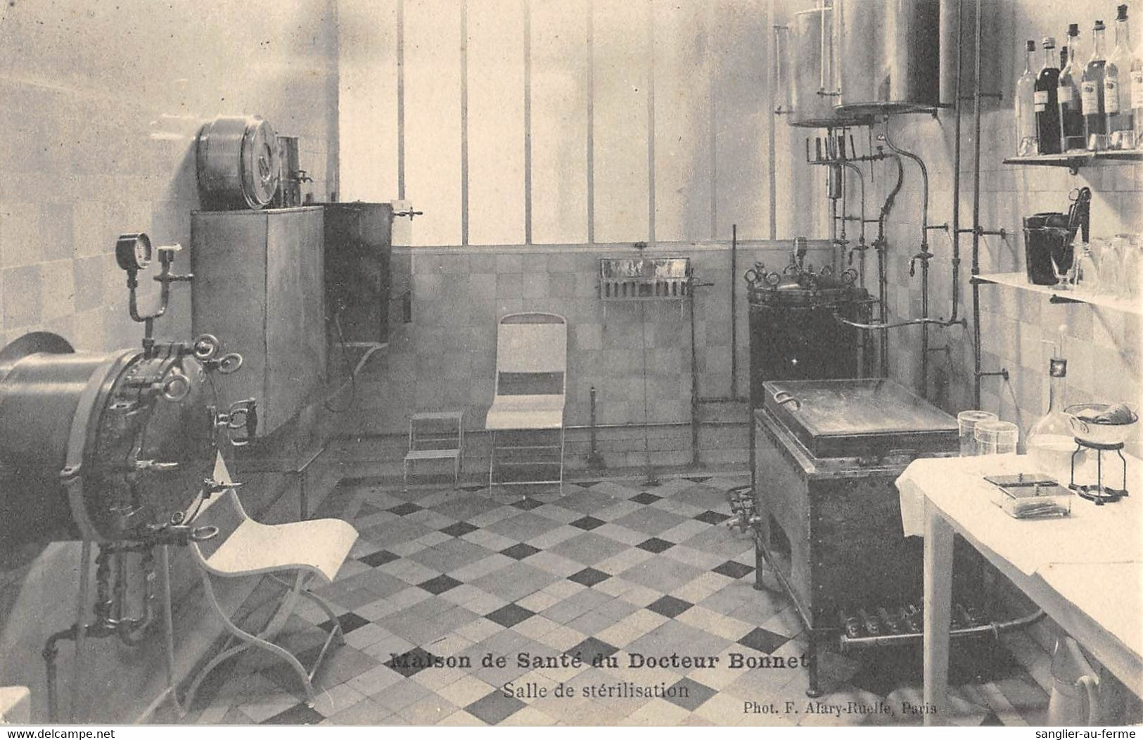 CPA 75 PARIS VIIe MAISON DE SANTE DU DOCTEUR BONNET SALLE DE STERILISATION - Paris (07)