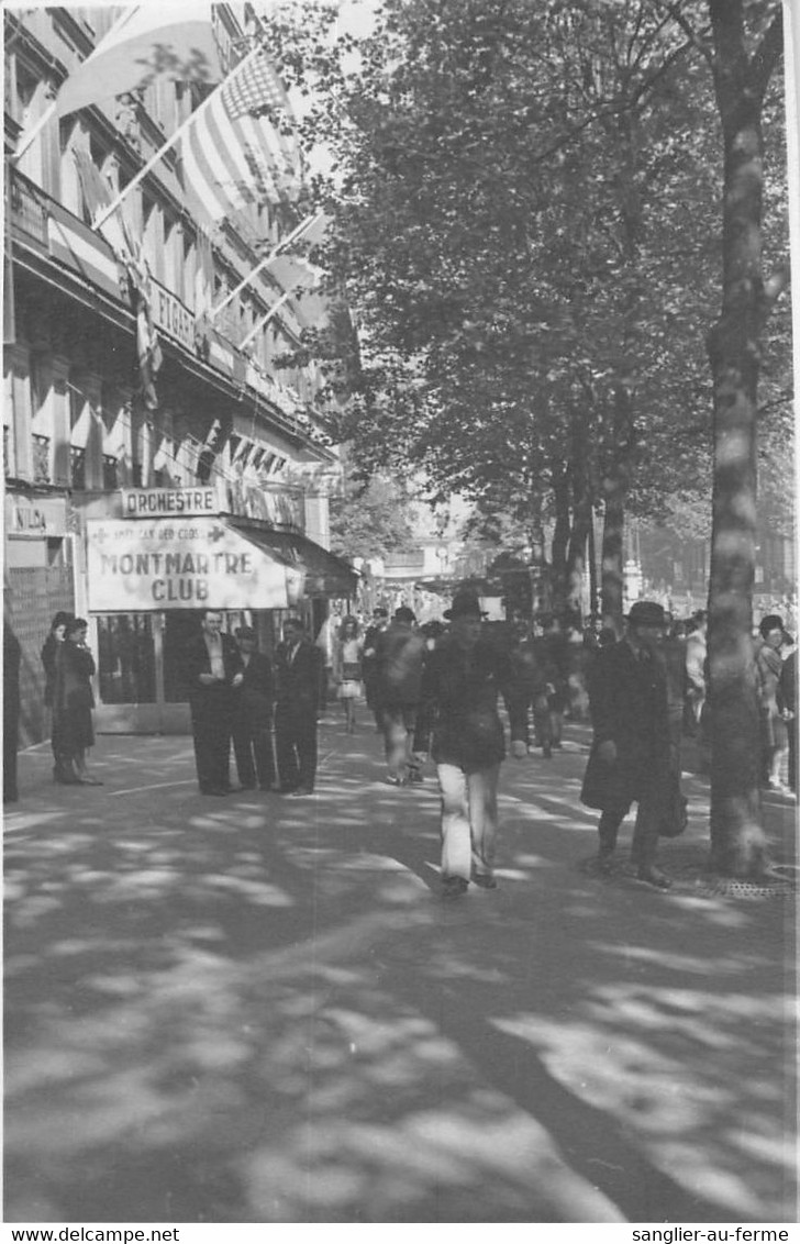 75 PARIS XIe PHOTOGRAPHIE DU BOULEVARD MONTMARTRE - Arrondissement: 09