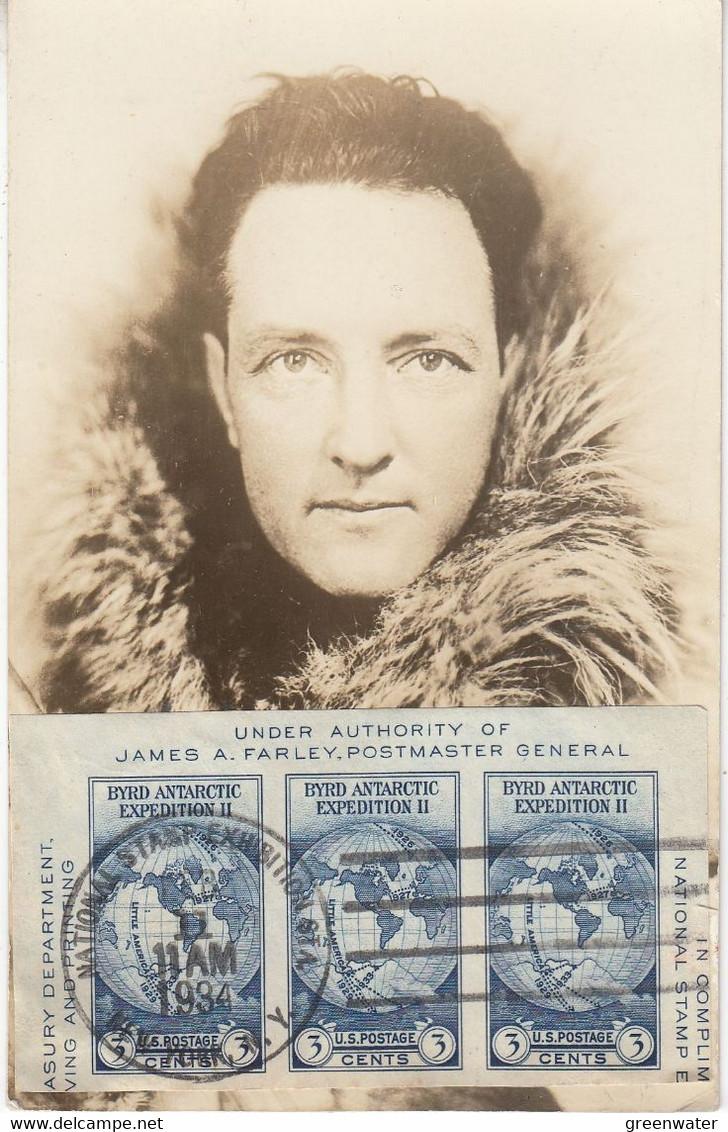 USA 1934 Scott Postcard Ca National Stamp Exhibition NY  (SC201) - Events & Gedenkfeiern