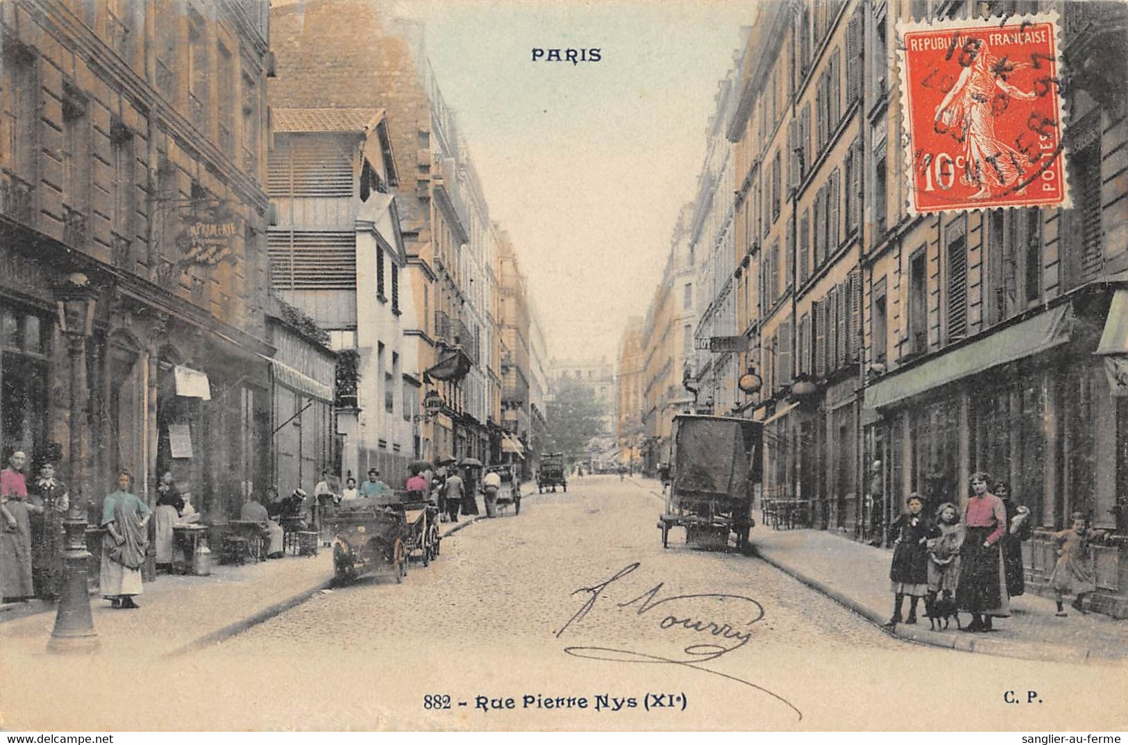 CPA 75 PARIS XIe RUE PIERRE NYS - Paris (11)