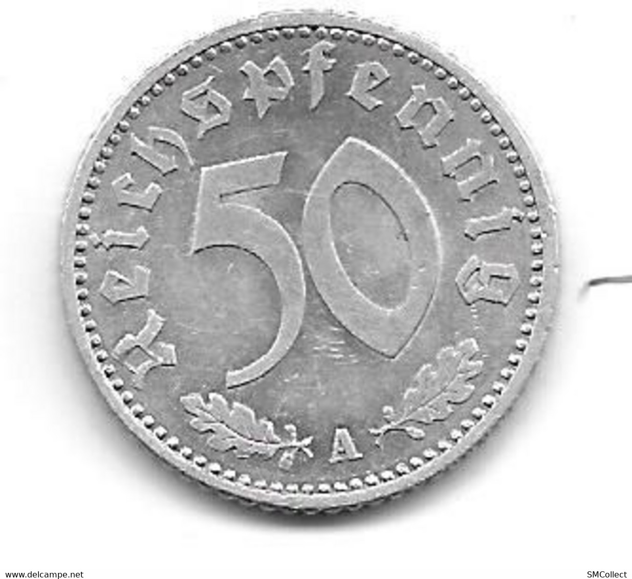 Allemagne. 50 Pfennig 1935 A (864) - 50 Reichspfennig