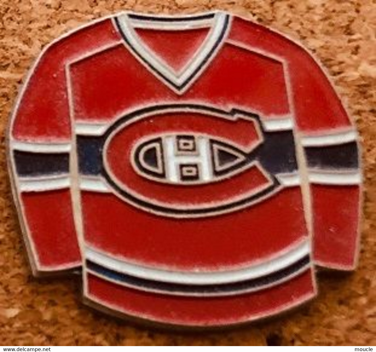 HOCKEY SUR GLACE - ICE - MAILLOT ROUGE  DES CANADIENS DE MONTREAL - LOGO - CANADA  -         (27) - Sports D'hiver