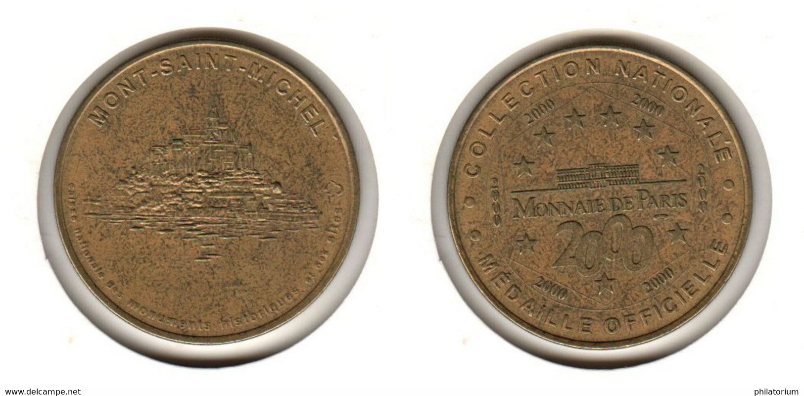 30 MONT SAINT MICHEL 2000 Monnaie De Paris - 2000