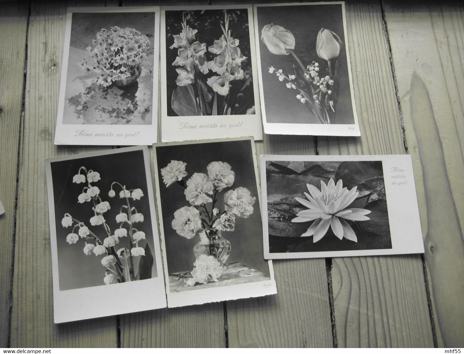 Ca. 57 Ansichtskarten - Nur Blumen, Meist Vor 1945 Und älter, Schwarz/ Weiß Und Bunt, Gelaufen/ungelaufen - 5 - 99 Cartes