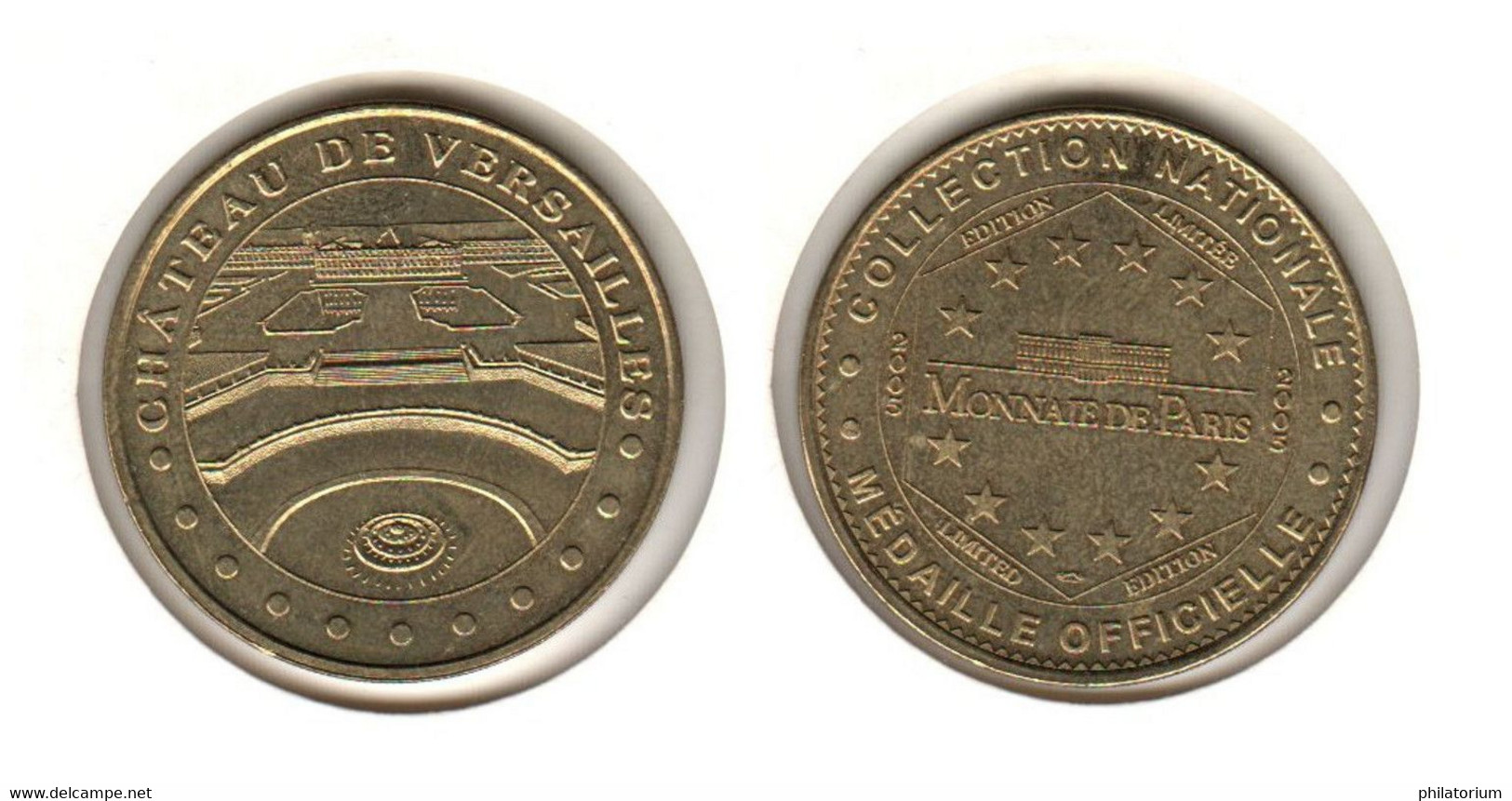 78 Château De VERSAILLES 2005 Monnaie De Paris - 2005