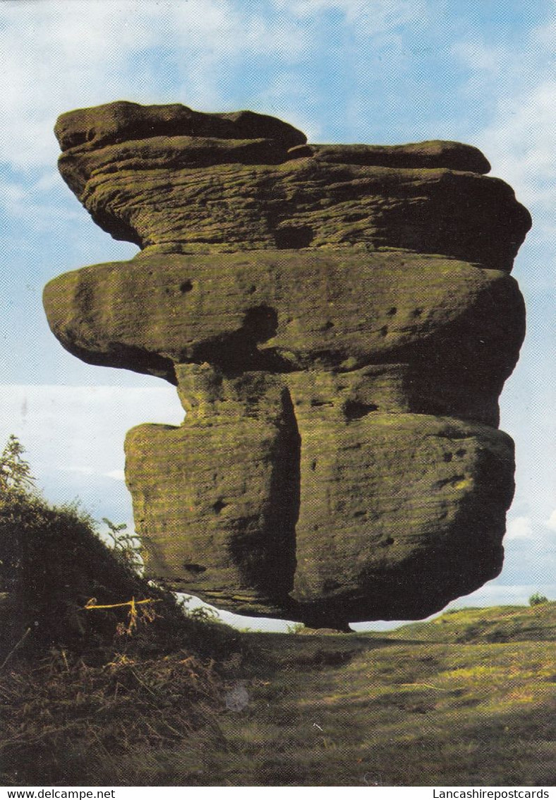 Postcard The Idol Rock Brimham Rocks Nr Harrogate My Ref B24932 - Harrogate