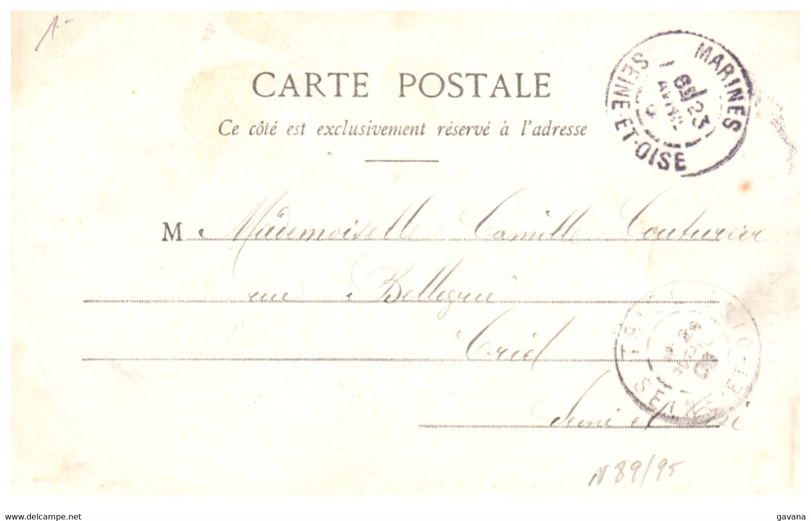 95 CHARS - L'église - Chars