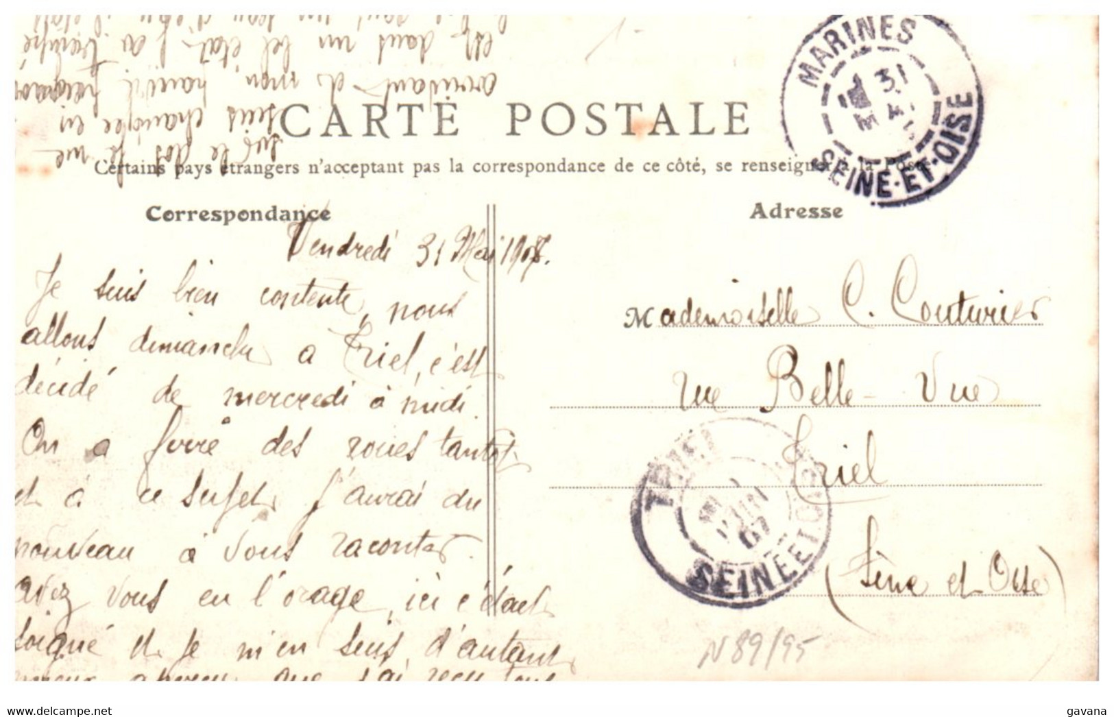 95 CHARS - Vue Générale - Chars