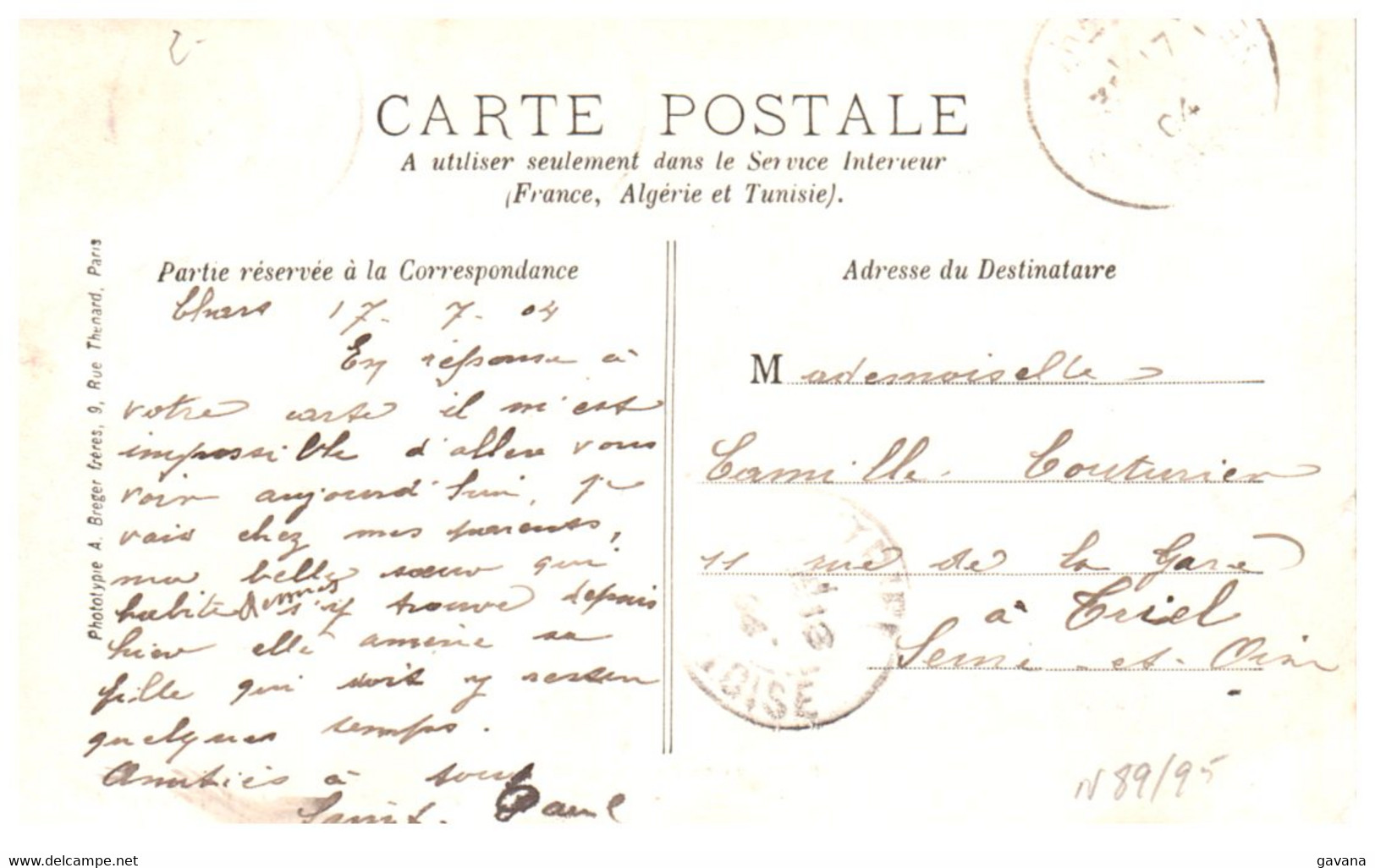 95 Panorama De CHARS - Chars