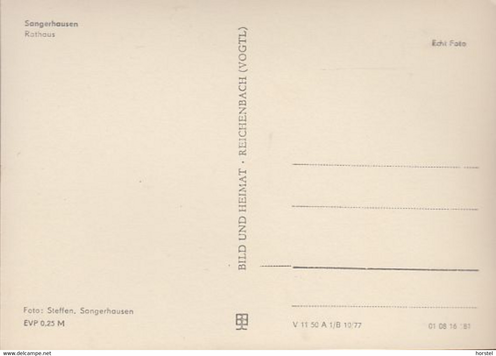 D-06526 Sangerhausen - Rathaus - Parkplatz - Cars - Wartburg - Skoda - Trabant - Sangerhausen