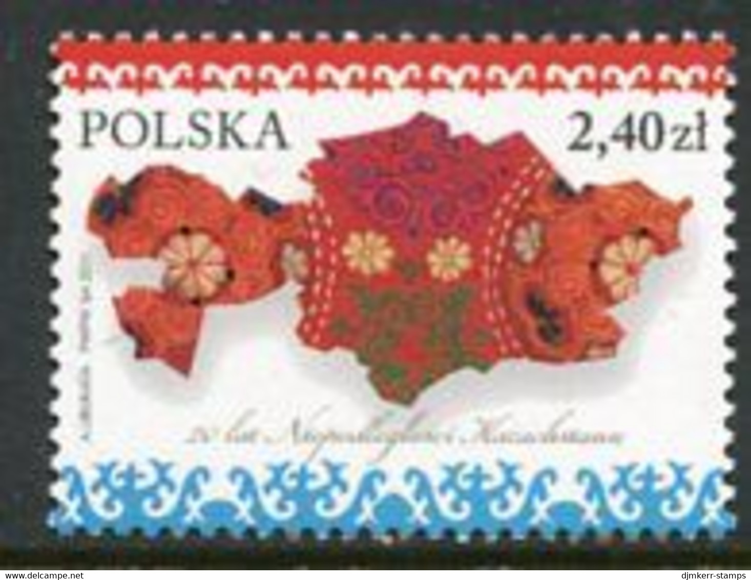POLAND 2011 Independence Of Kazakhstan MNH / **. .. Michel 4544 - Unused Stamps