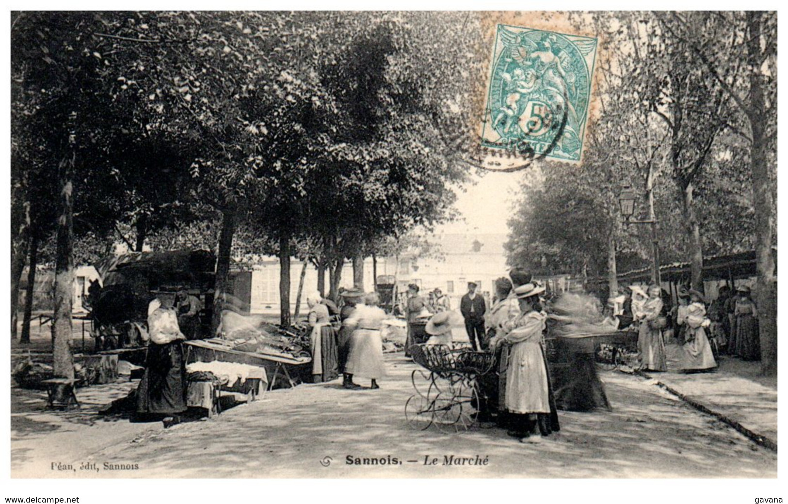 95 SANNOIS - Le Marché - Sannois