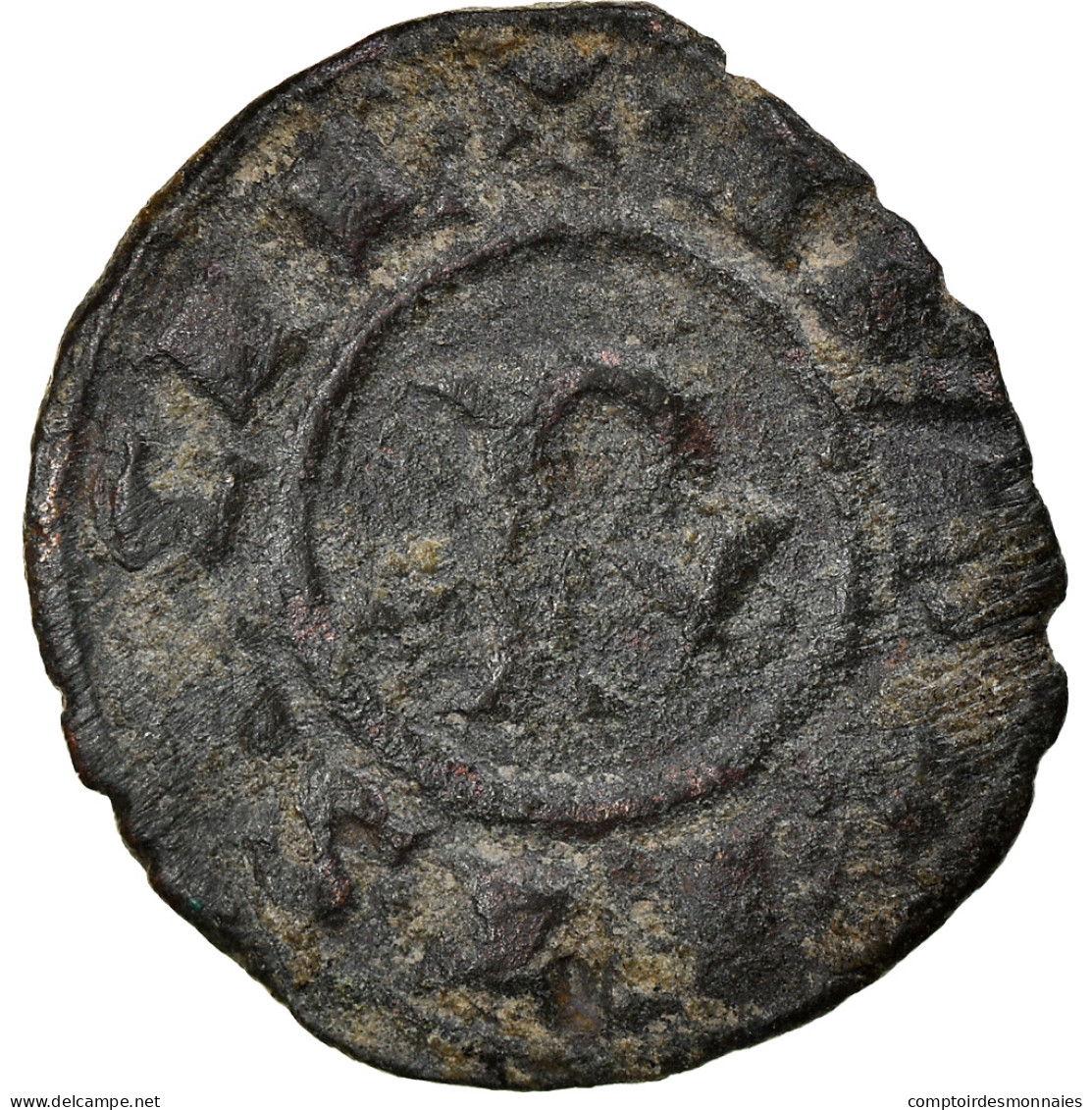Monnaie, Italie, SICILY, Corrado I, Denier, 1250-1254, Brindisi, TB+, Billon - Sicile