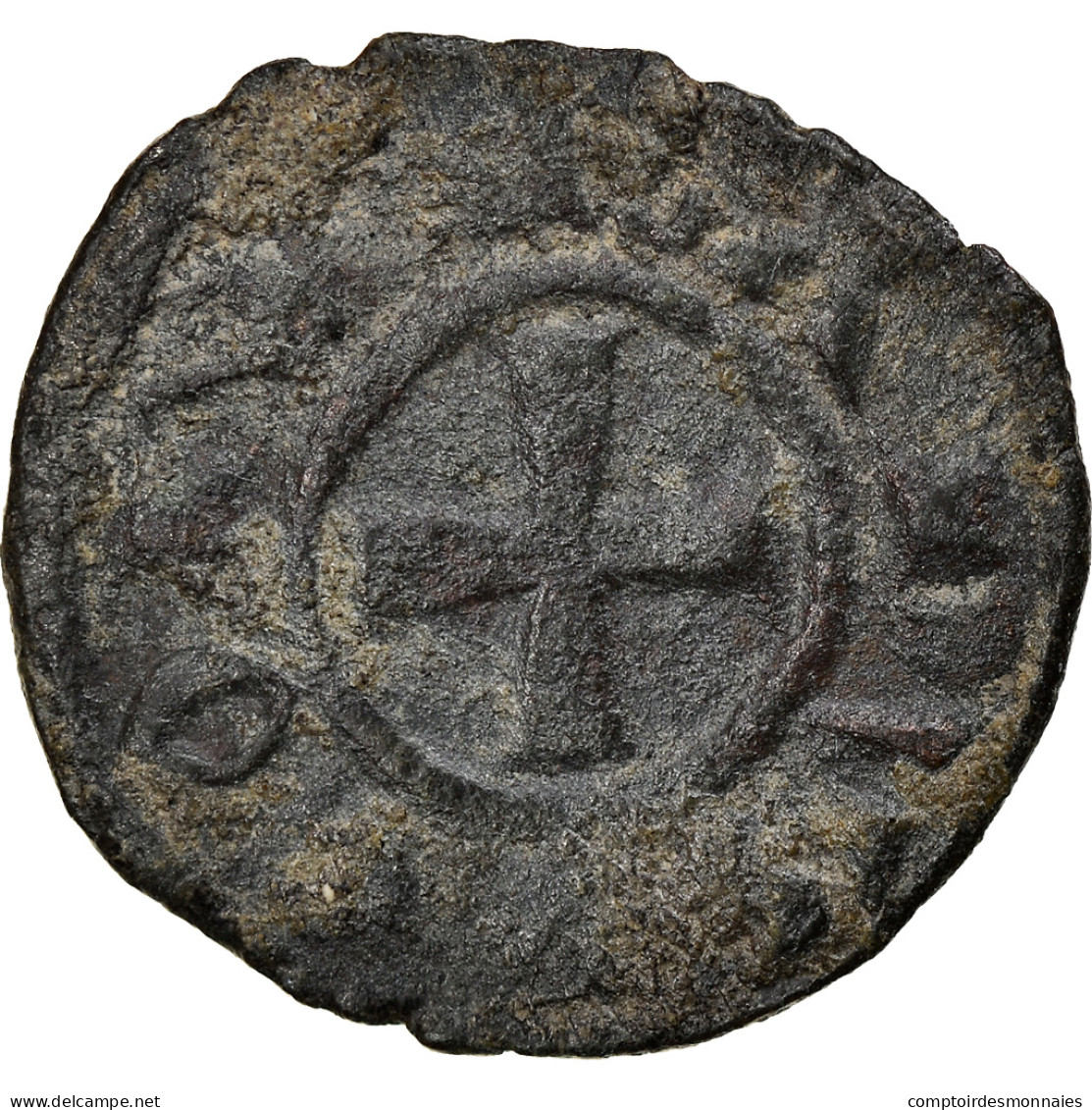 Monnaie, Italie, SICILY, Corrado I, Denier, 1250-1254, Brindisi, TB+, Billon - Sicilië