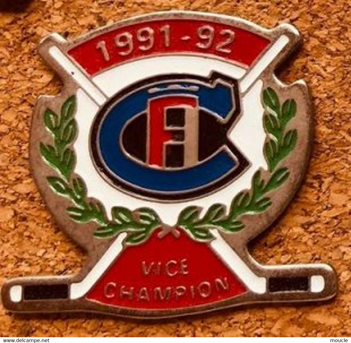 HOCKEY SUR GLACE - ICE - HC FRIBOURG GOTTERON - VICE CHAMPION SUISSE 1991 / 92 - SCHWEIZ - SVIZZERA - CANNES -   (27) - Wintersport