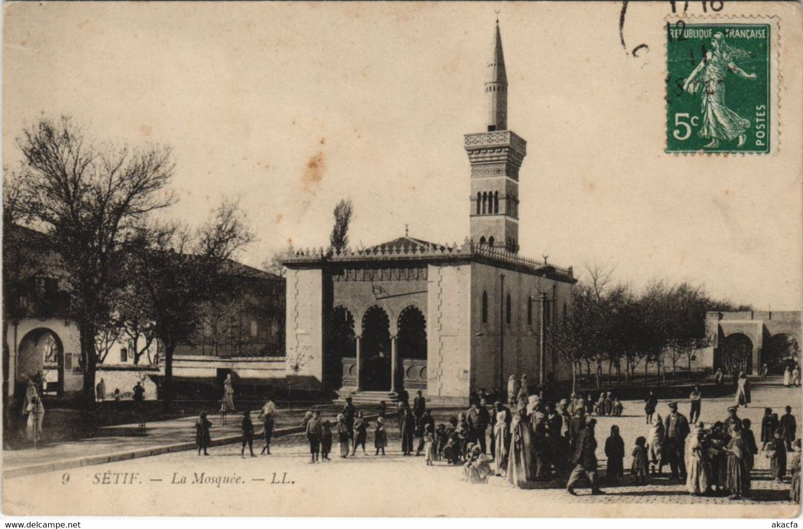 CPA AK SETIF La Mosquee ALGERIE (1145455) - Setif