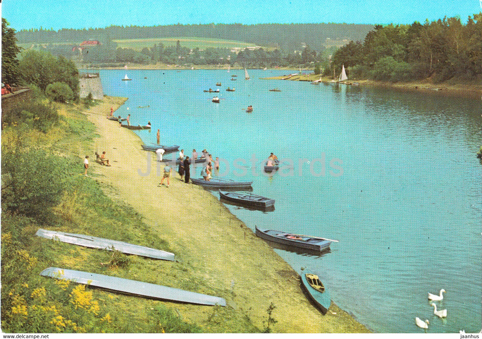 Talsperre Malter - Kr Dippoldiswalde - Boat - Germany DDR - Unused - Dippoldiswalde