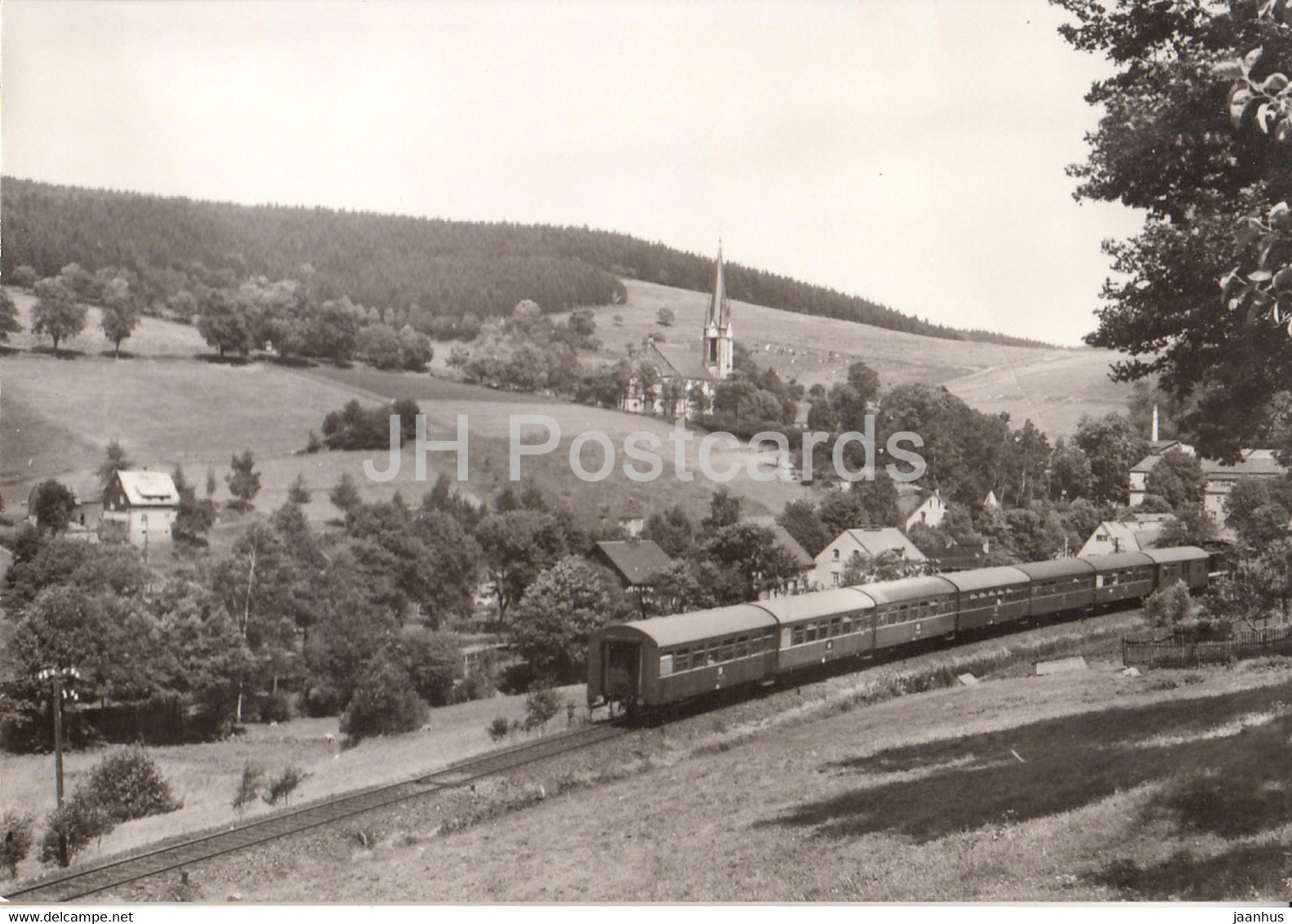 Rechenberg Bienenmuhle - Erzgebirge - Train - Railway - Germany DDR - Unused - Rechenberg-Bienenmühle