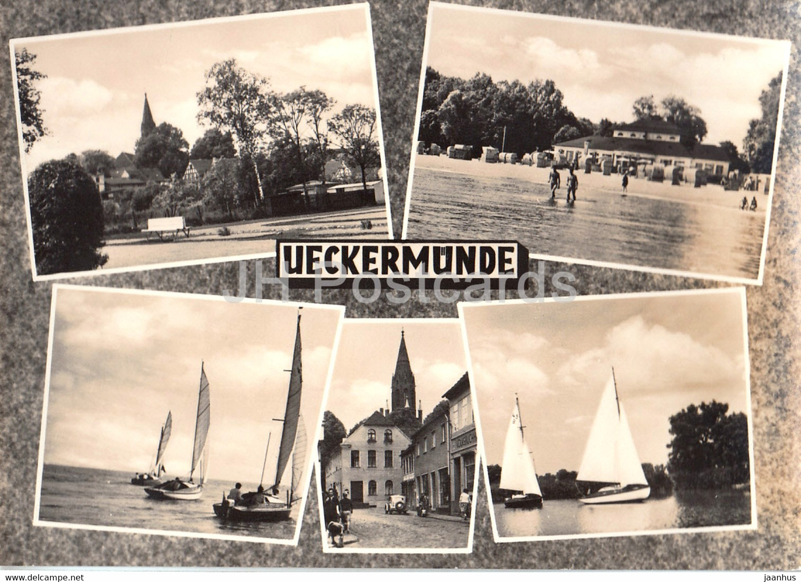 Ueckermunde - Sailing Boat - 1966 - Germany DDR - Used - Ueckermuende