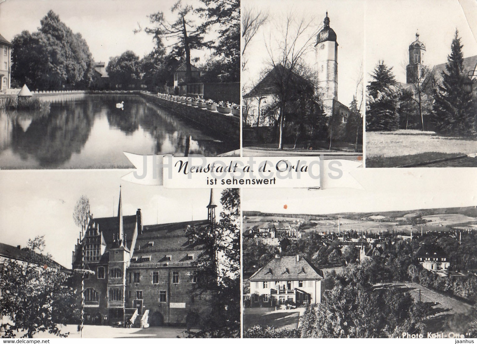 Neustadt A D Orla Ist Sehenswert - 1963 - Germany DDR - Used - Neustadt / Orla