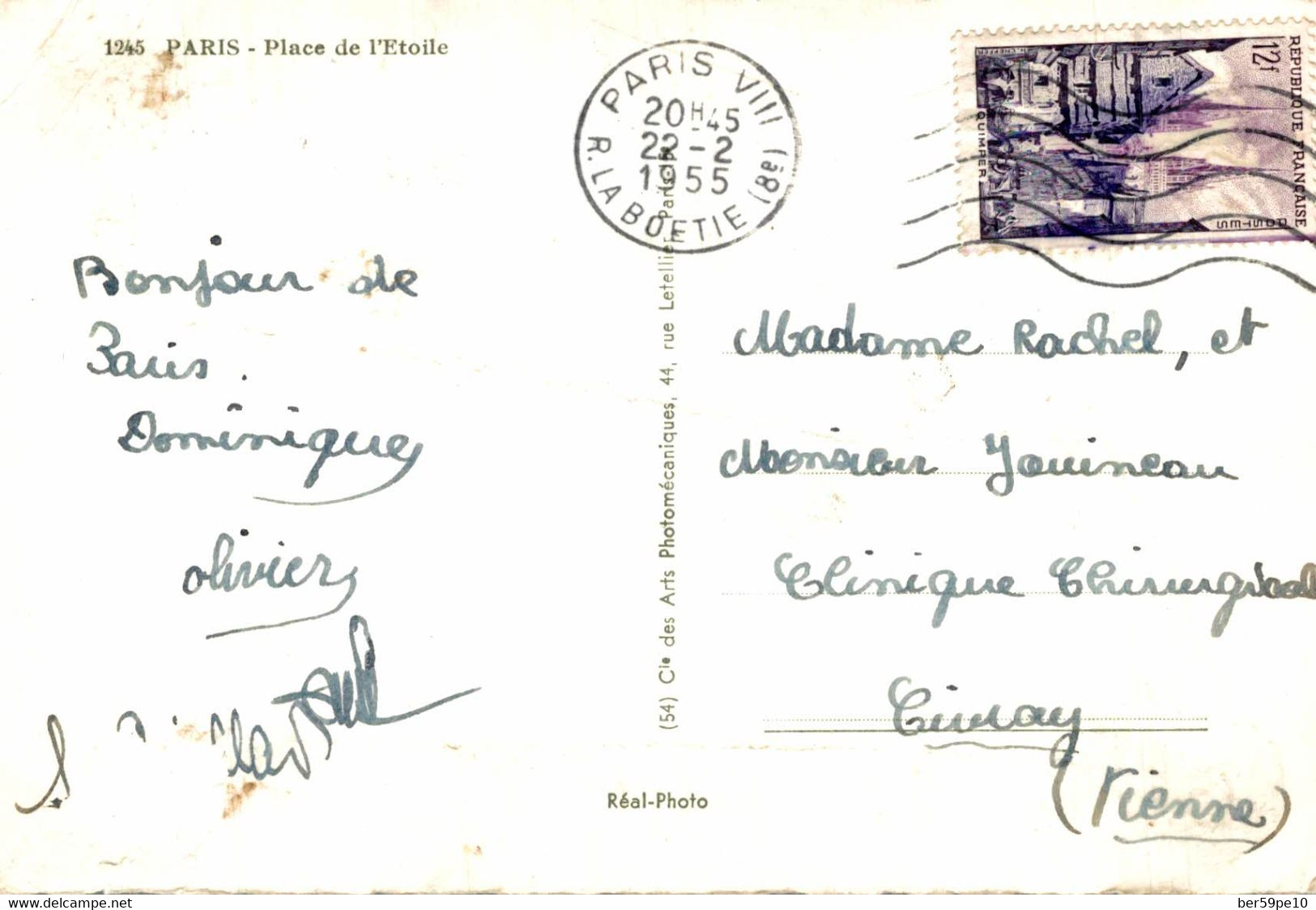 75 PARIS PLACA DE L'ETOILE - Triumphbogen