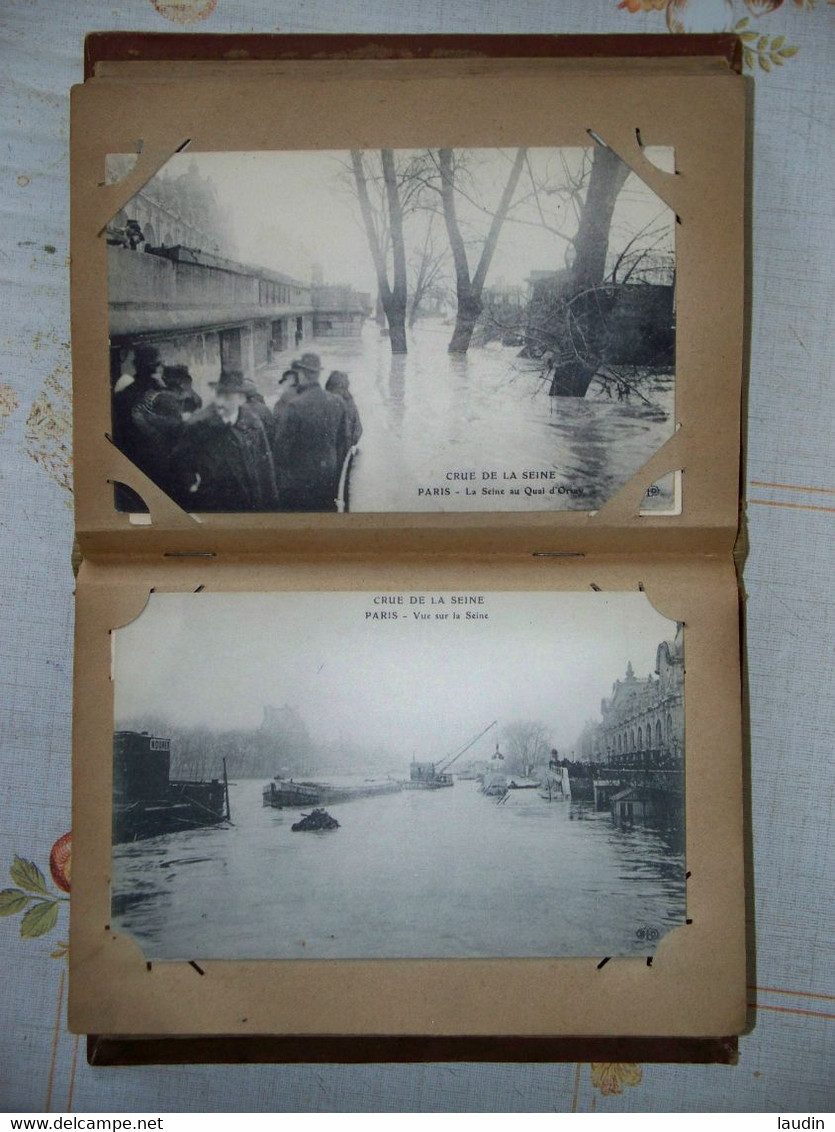 Album De 50 Cartes Postales Inondations De Paris 1910 - De Overstroming Van 1910