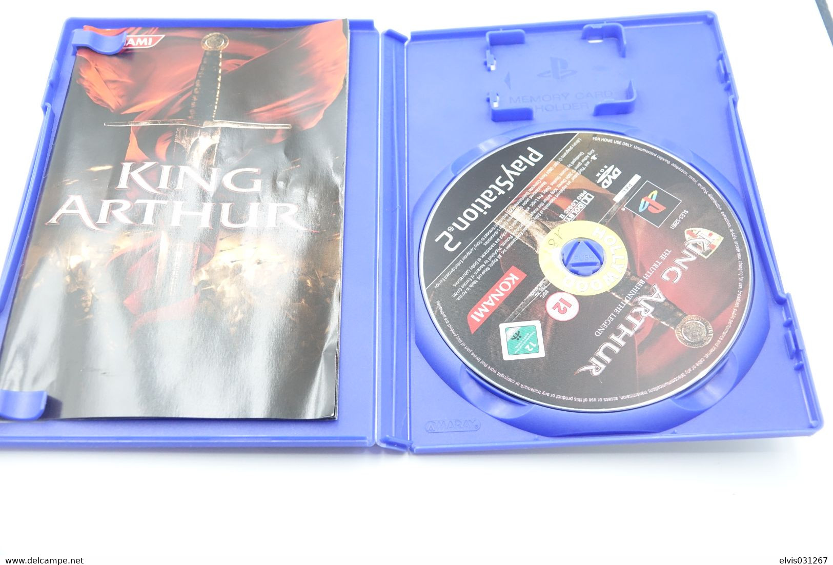 SONY PLAYSTATION TWO 2 PS2 : KING ARTHUR THE TRUTH BEHIND THE LEGEND - KONAMI - Playstation 2