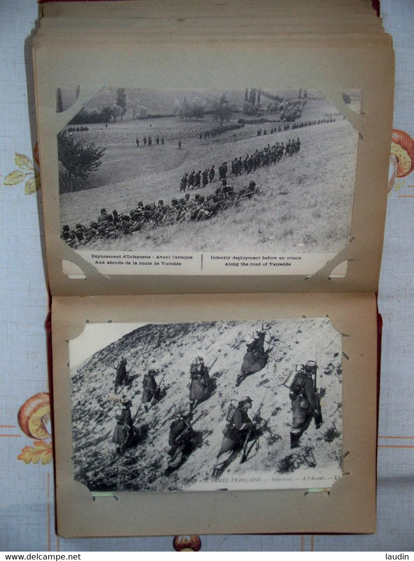 Album de 94 cartes postales diverses Militaria