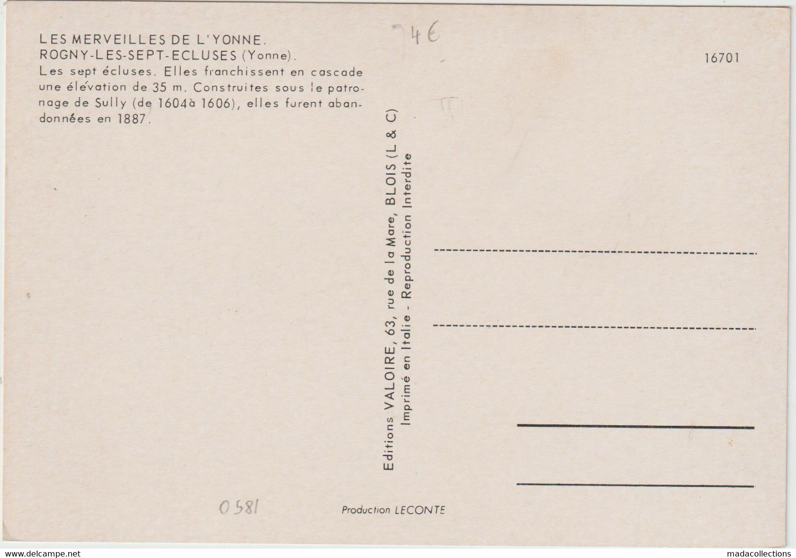 Péniche à Rogny (89 - Yonne) Les Sept écluses - Hausboote