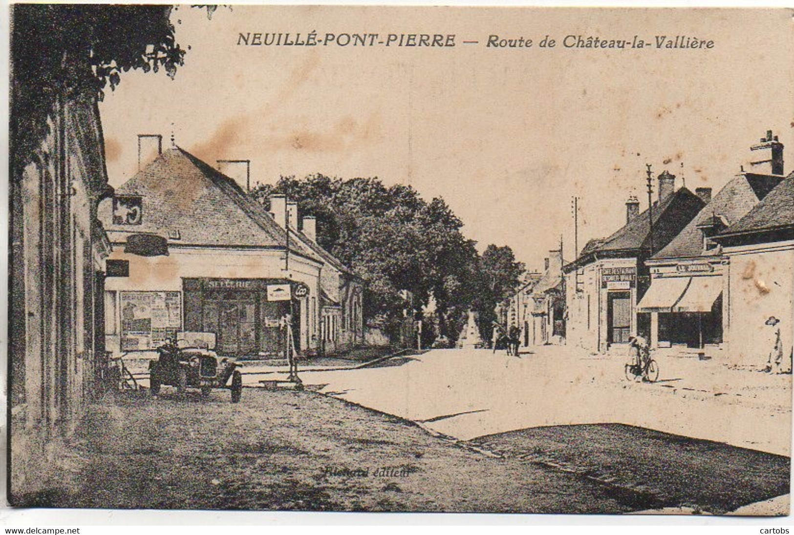 37 NEUILLE-PONT-PIERRE  Route De Château-la-Vallière - Neuillé-Pont-Pierre