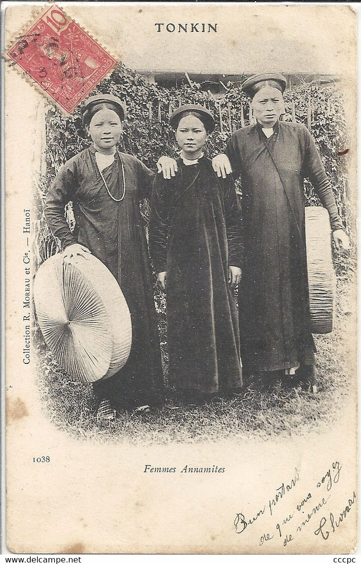 CPA Indochine Vietnam Tonkin Femmes Annamites - Vietnam