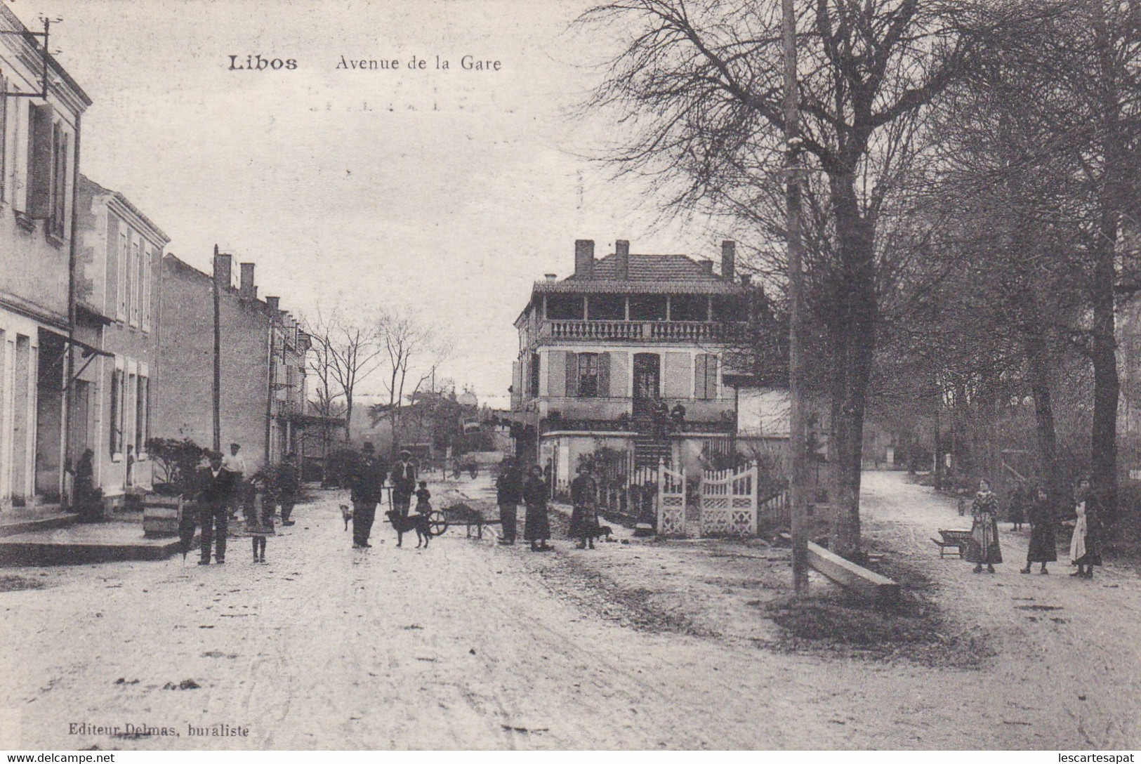 47 -  LOT ET GARONNE - LIBOS- Avenue De La Gare             (lot Pat 158 ) - Libos