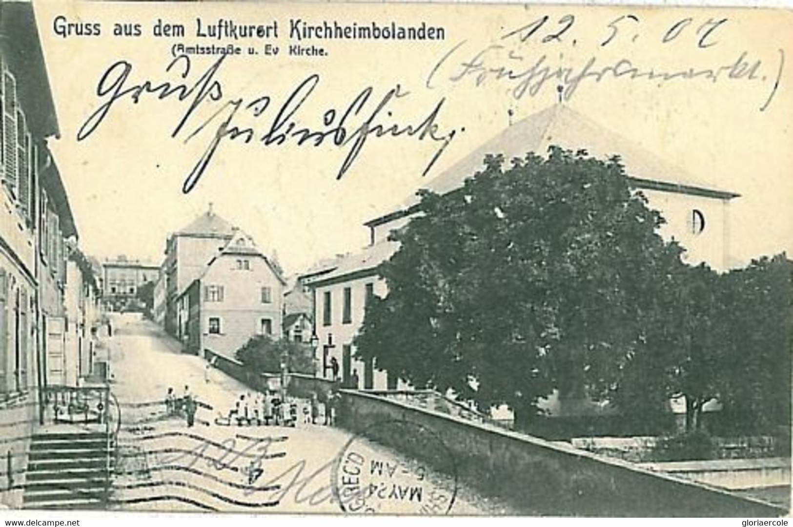 11720 -  Ansichtskarten VINTAGE POSTCARD: GERMANY - GRUSS AUS  Kirchheimbolanden - Kirchheimbolanden