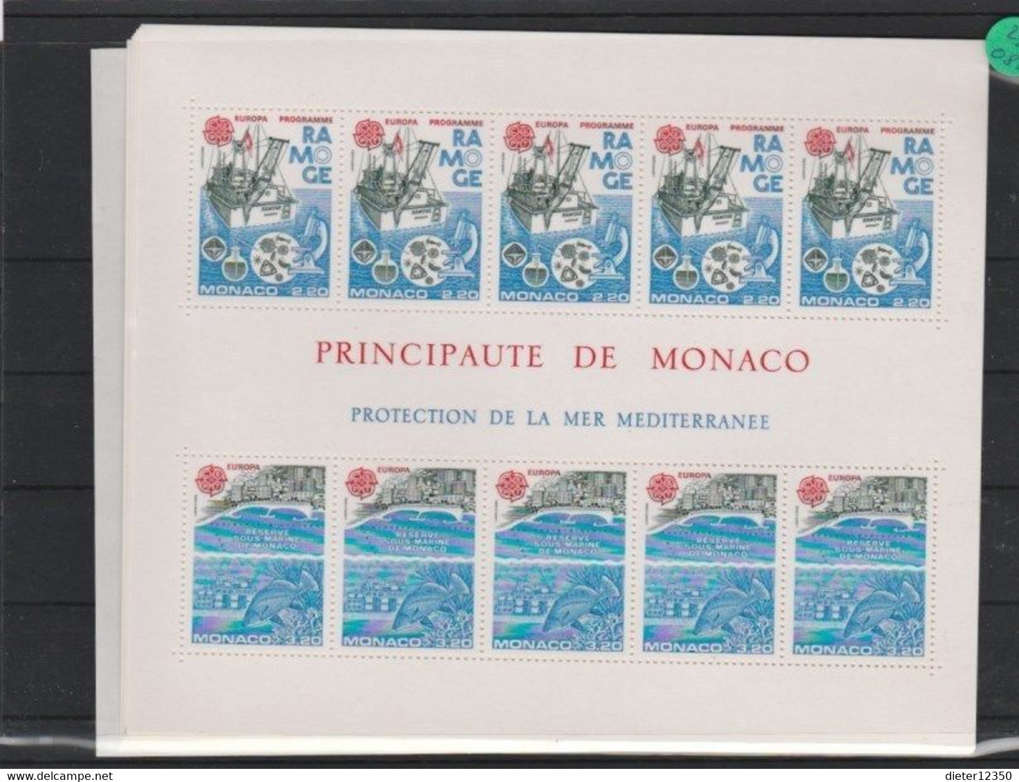 Monaco    Block  Postfrisch    MiNr. Block 32 - Autres & Non Classés