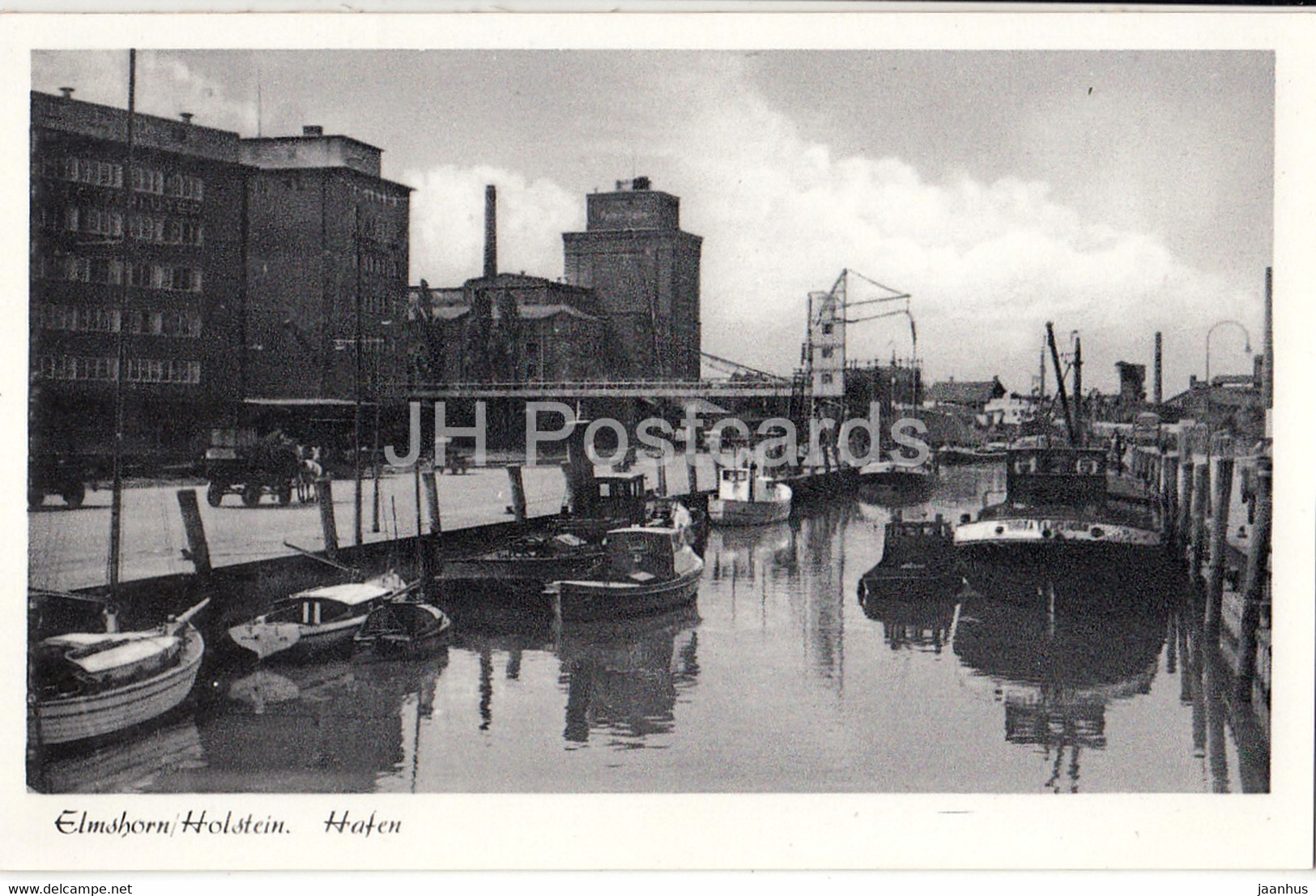 Elmshorn - Holstein - Hafen - Port - Boat - Ship - Germany - Unused - Elmshorn