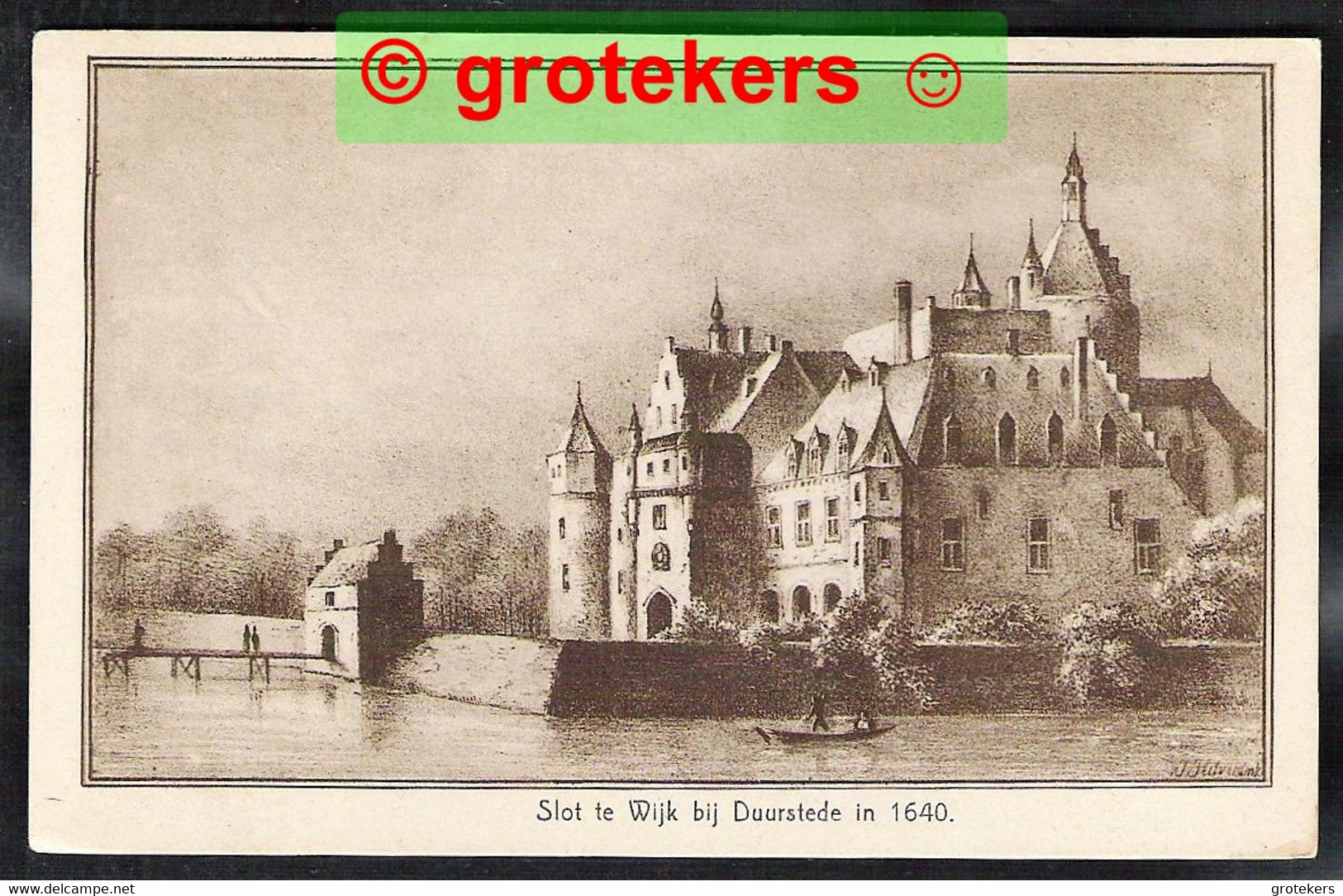 WIJK BIJ DUURSTEDE  Slot In 1640 ± 1925 - Wijk Bij Duurstede