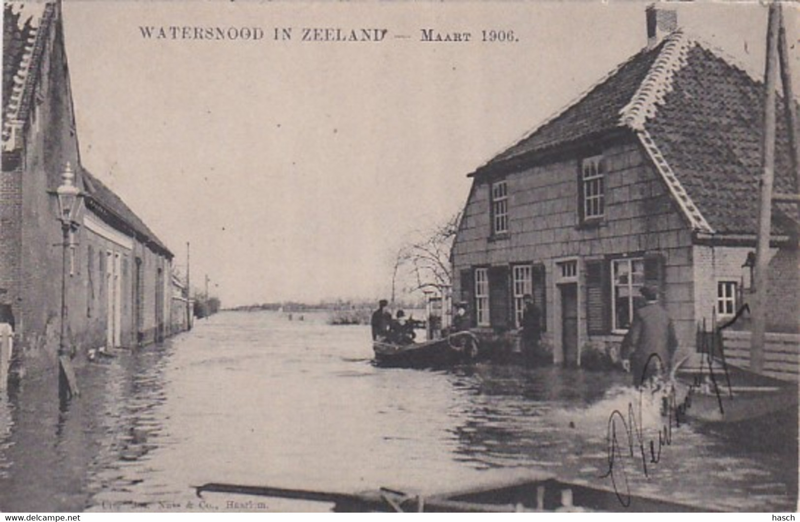 4844252Zeeland, Watersnood Maart 1906. - Other & Unclassified