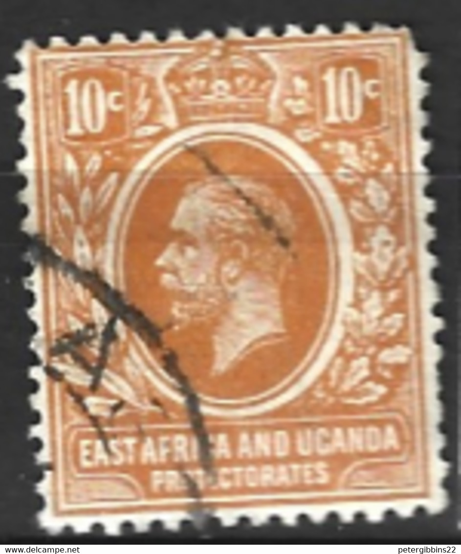 Eastb Africa & Uganda  Protectorate  1912  SG 47  10c Fine Used - Protectoraten Van Oost-Afrika En Van Oeganda