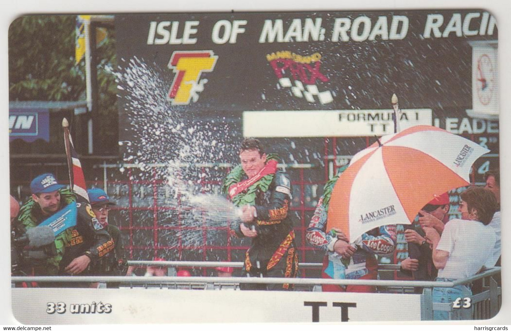 ISLE OF MAN - Acclaim The Winner, 3 £, Tirage 10,000, Used - Isla De Man